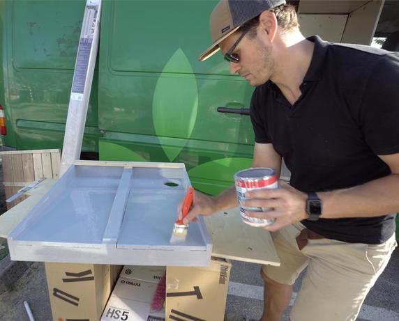Building cheap DIY camper shower