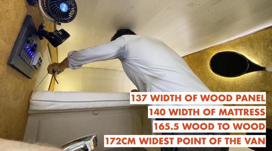 Cheap DIY Van Measurements