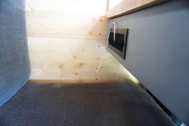 DIY Camper Van Cable management