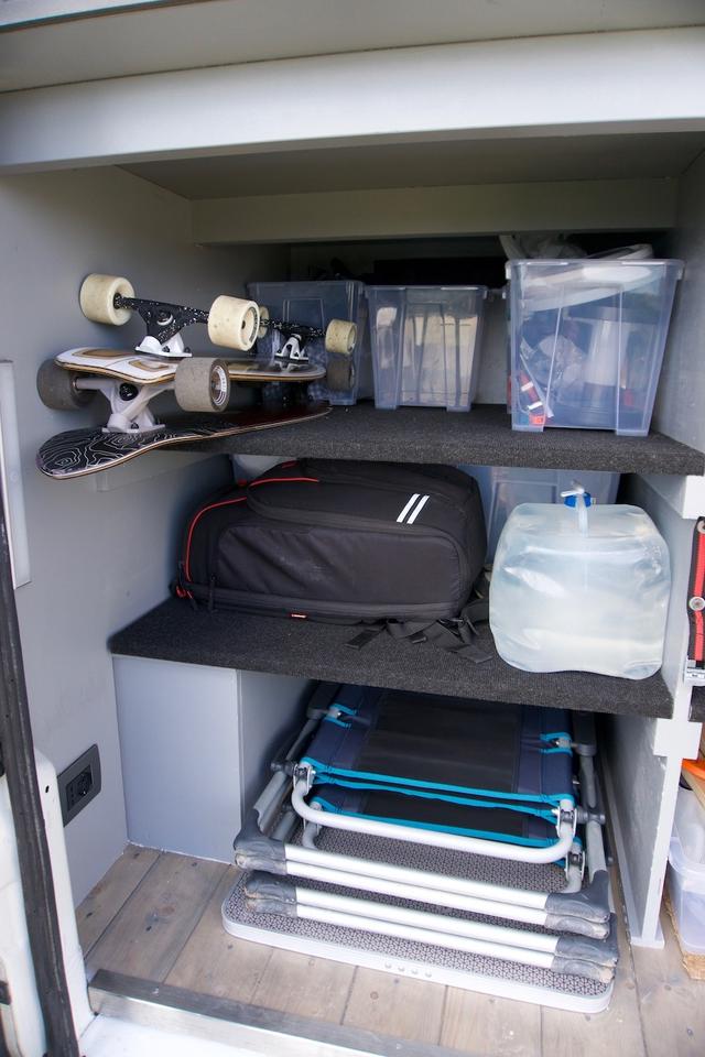 DIY Camper Van Trunk